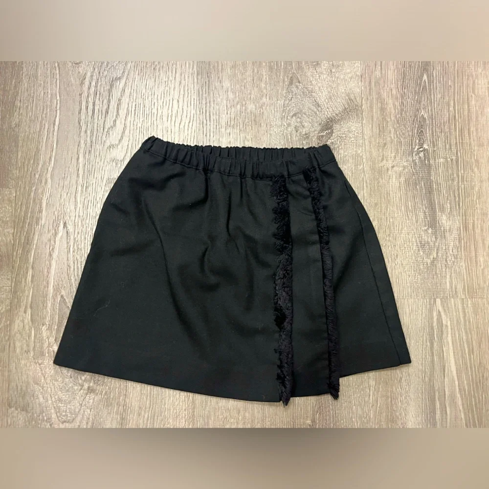 Girl's Crewcuts Black Wool Mini Skirt- Size 4/5- Pre-owned